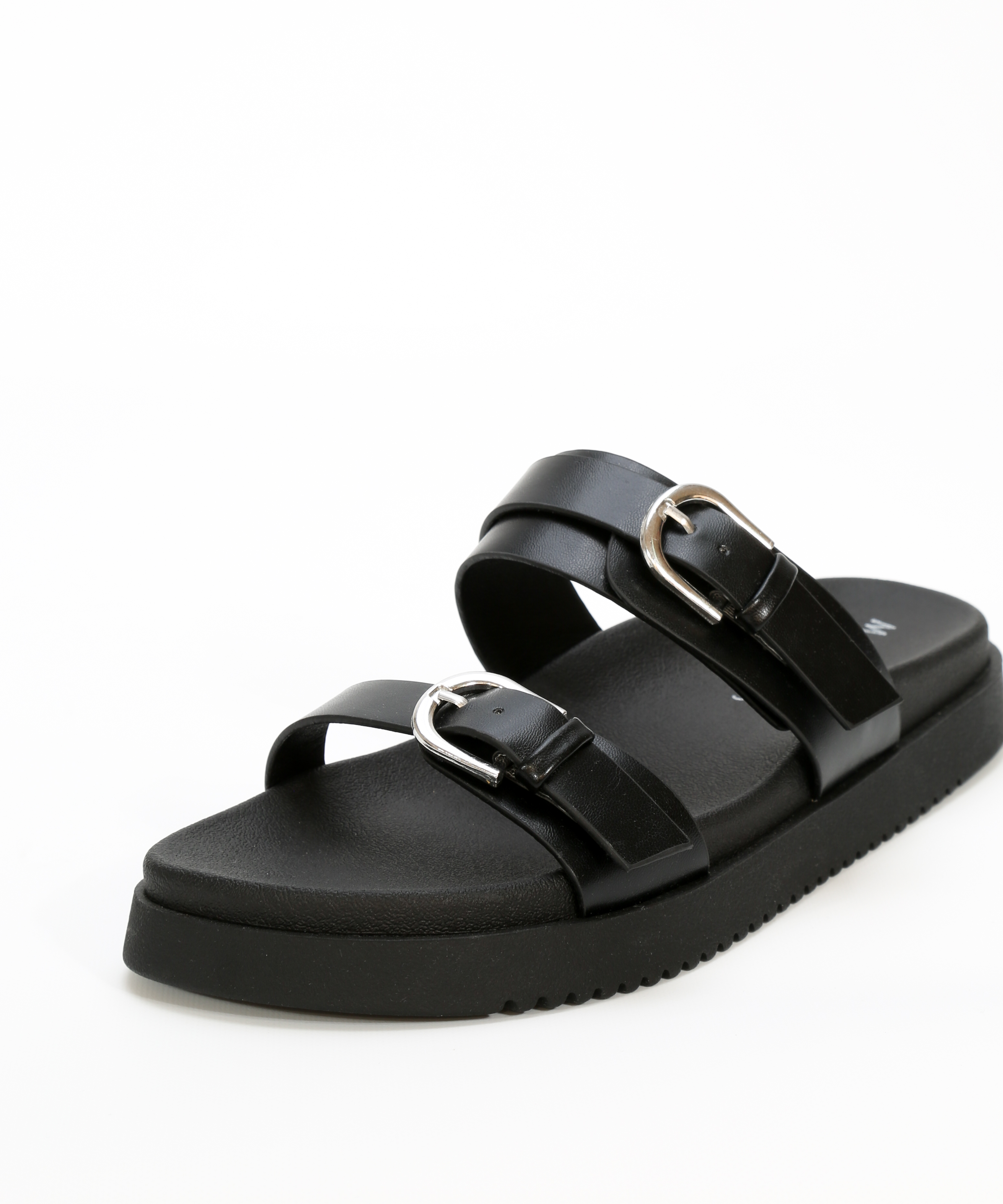 Sandalias planas doble hebilla image number null